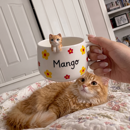 Handmade Custom Pet Figurine Mug
