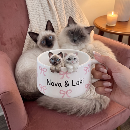 Handmade Custom Pet Figurine Mug